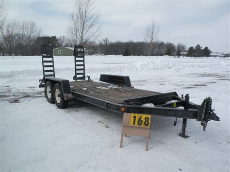 2004 skid steer trailer 18ft|skid steer trailers for sale.